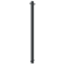 Dekorativ puller | Serie 468B | � 60 mm | fastmonteret, til indst�bning i beton med jordanker, total l�ngde ca. 1400 mm | uden l�s | med 2 �jer